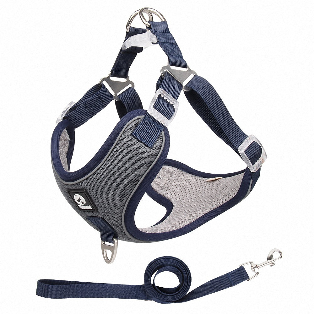 Enhance Your Pet's Comfort with Our Breathable Adjustable Pet Harness and Leash Set